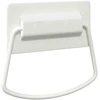 Spintelės Rankenos Balta 85 x 45 mm Metalas