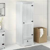 Spintos Balta 55 x 50 x 170 cm Kietos pušies mediena