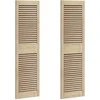 Spintelės durys su durimis 2 pcs Natūrali 140,5 x 2,1 x 39,5 cm