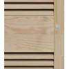Spintelės durys su durimis 2 pcs Natūrali 170 x 2,1 x 39,5 cm