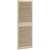 Spintelės durys su durimis 2 pcs Natūrali 170 x 2,1 x 59,5 cm