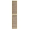 Spintelės durys su durimis 2 pcs Natūrali 201 x 2,1 x 39,5 cm