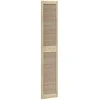Spintelės durys su durimis 2 pcs Natūrali 201 x 2,1 x 39,5 cm