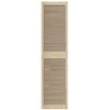 Spintelės durys su durimis 2 pcs Natūrali 201 x 2,1 x 49,5 cm