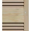 Spintelės durys su durimis 2 pcs Natūrali 201 x 2,1 x 49,5 cm
