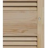 Spintelės durys su durimis 2 pcs Natūrali 201 x 2,1 x 59,5 cm