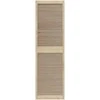 Spintelės durys su durimis 2 pcs Natūrali 201 x 2,1 x 59,5 cm