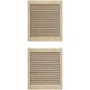 Spintelės durys su durimis 4 pcs Natūrali 140,5 x 2,1 x 59,5 cm