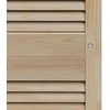 Spintelės durys su durimis 4 pcs Natūrali 201 x 2,1 x 39,5 cm