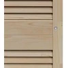 Spintelės durys su durimis 4 pcs Natūrali 201 x 2,1 x 49,5 cm