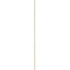 Spintelės durys su durimis 4 pcs Natūrali 201 x 2,1 x 49,5 cm