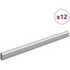 Spintos strypas 12 vnt. Sidabro 464 x 15 x 29 mm
