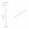 Spintos strypas 2 pcs Sidabro 864 x 15 x 29 mm