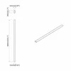 Spintos strypas 2 pcs Sidabro 664 x 15 x 29 mm