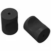 Spintų rankenėlės 2 pcs Juoda M4 x 12 mm Geležis