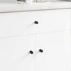 Spintų rankenėlės 968 pcs Juoda Geležis
