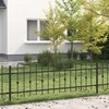 Spyruoklinė tvora Asten Juoda