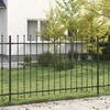 Spyruoklinė tvora Asten Juoda