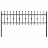 Spyruoklinė tvora Asten Juoda