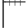 Spyruoklinė tvora Asten Juoda 200 x 200 cm