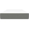 Spyruoklinis čiužinys, tamsiai pilkas, 120x190x20cm, audinys
