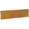 Sraigių tvora 16 pcs 100 x 3,5 x 25 cm Rūdijanti