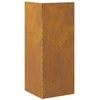 Sraigių tvora 4 pcs 10 x 10 x 25 cm Rūdijanti