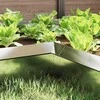 Sraigių tvora 4 pcs Sidabro 10 x 10 x 25 cm