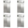 Sraigių tvora 4 pcs Sidabro 10 x 10 x 25 cm