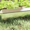 Sraigių tvora Sidabro 100 x 3,5 x 25 cm Nerūdijantis Plienas
