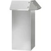 Sraigių tvora Sidabro 13,5 x 13,5 x 25 cm Cinkuota plienas