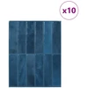 Stačiakampė plytelė 10 pcs Mėlyna 29 x 23 x 0,08 cm