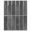 Stačiakampė plytelė 10 pcs Pilka 29 x 23 x 0,08 cm