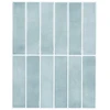 Stačiakampė plytelė 20 pcs Pilkai žalia 29 x 23 x 0,08 cm