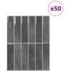 Stačiakampė plytelė 50 pcs Pilka 29 x 23 x 0,08 cm