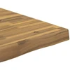 Stačiakampio stalo viršus 90 x 50 x 3,5 cm Stačiakampio Balta