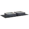 Baseino dugno plėvelė Reguliuojamas Juoda 999 x 500 x 0,1 cm