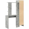Stalas Betono pilka 113.5 x 39 x 168 cm 2 vnt.