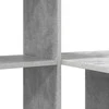 Stalas Betono pilka 131,5 x 50 x 106,5 cm Apdirbta mediena