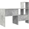 Stalas Betono pilka 131,5 x 50 x 106,5 cm Apdirbta mediena
