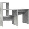 Stalas Betono pilka 131,5 x 50 x 106,5 cm Apdirbta mediena