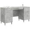 Stalas Betono pilka 142,5 x 50 x 75 cm Apdirbta mediena