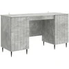 Stalas Betono pilka 142,5 x 50 x 75 cm Apdirbta mediena