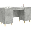 Stalas Betono pilka 142,5 x 50 x 75 cm Apdirbta mediena