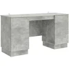 Stalas Betono pilka 142,5 x 50 x 75 cm Apdirbta mediena