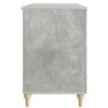 Stalas Betono pilka 142,5 x 50 x 75 cm Apdirbta mediena