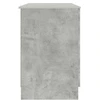 Stalas Betono pilka 142,5 x 50 x 75 cm Apdirbta mediena