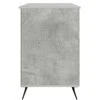 Stalas Betono pilka 142,5 x 50 x 75 cm Apdirbta mediena