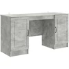 Stalas Betono pilka 142,5 x 50 x 75 cm Apdirbta mediena