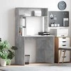 Stalas Betono pilka 91 x 50 x 149 cm Apdirbta mediena